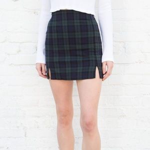 John Galt Plaid Skirt